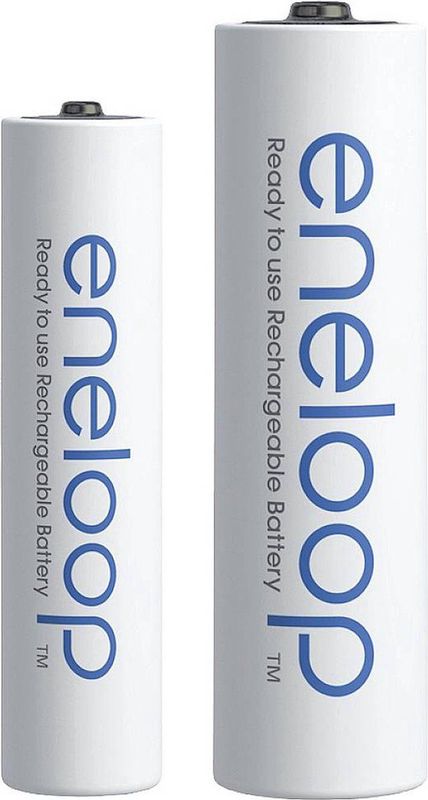 Panasonic - Eneloop - Herlaadbare Batterijen - AA & AAA - 8-Pack