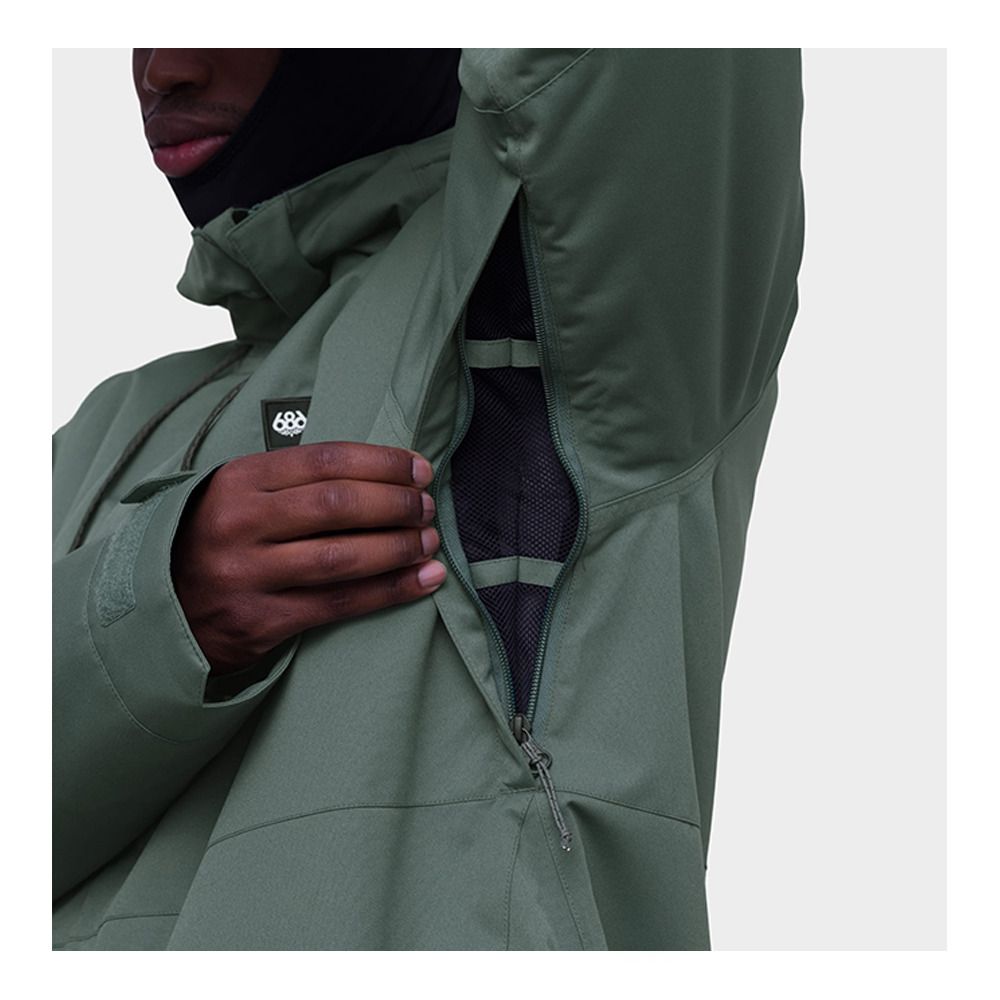 686 FOUNDATION - Veste ski Homme cypress green