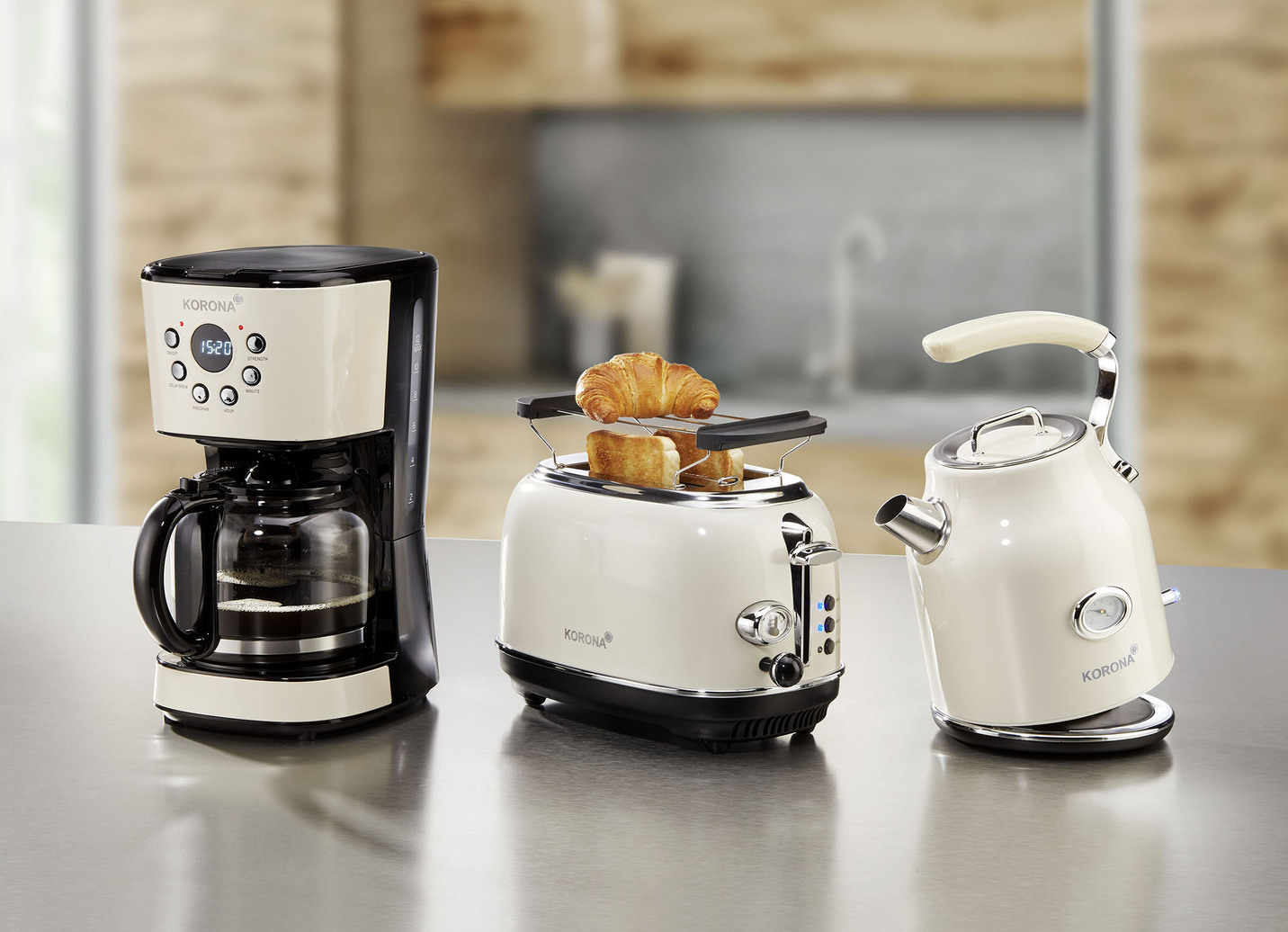 Korona Frühstücksserie im Retro-Design