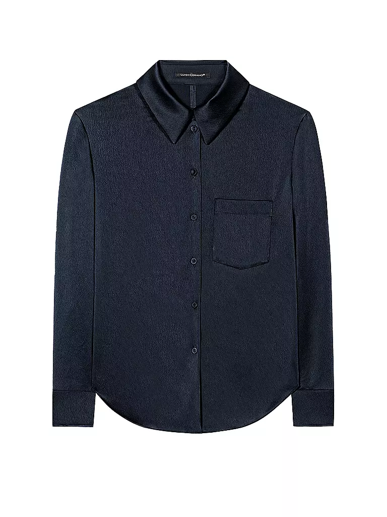 LUISA CERANO Bluse dunkelblau