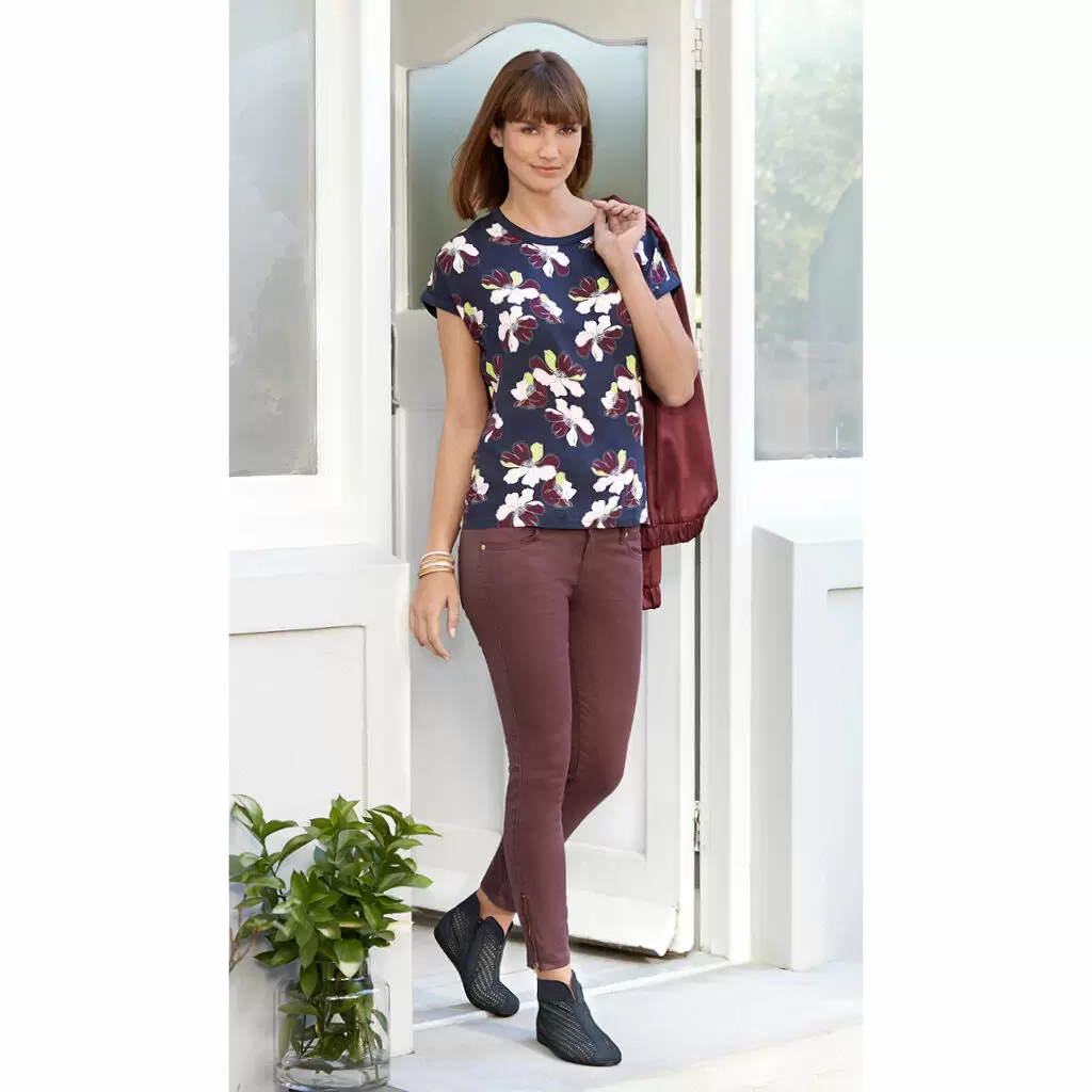 DAMEN - Sommer-Stiefelette ANN blau