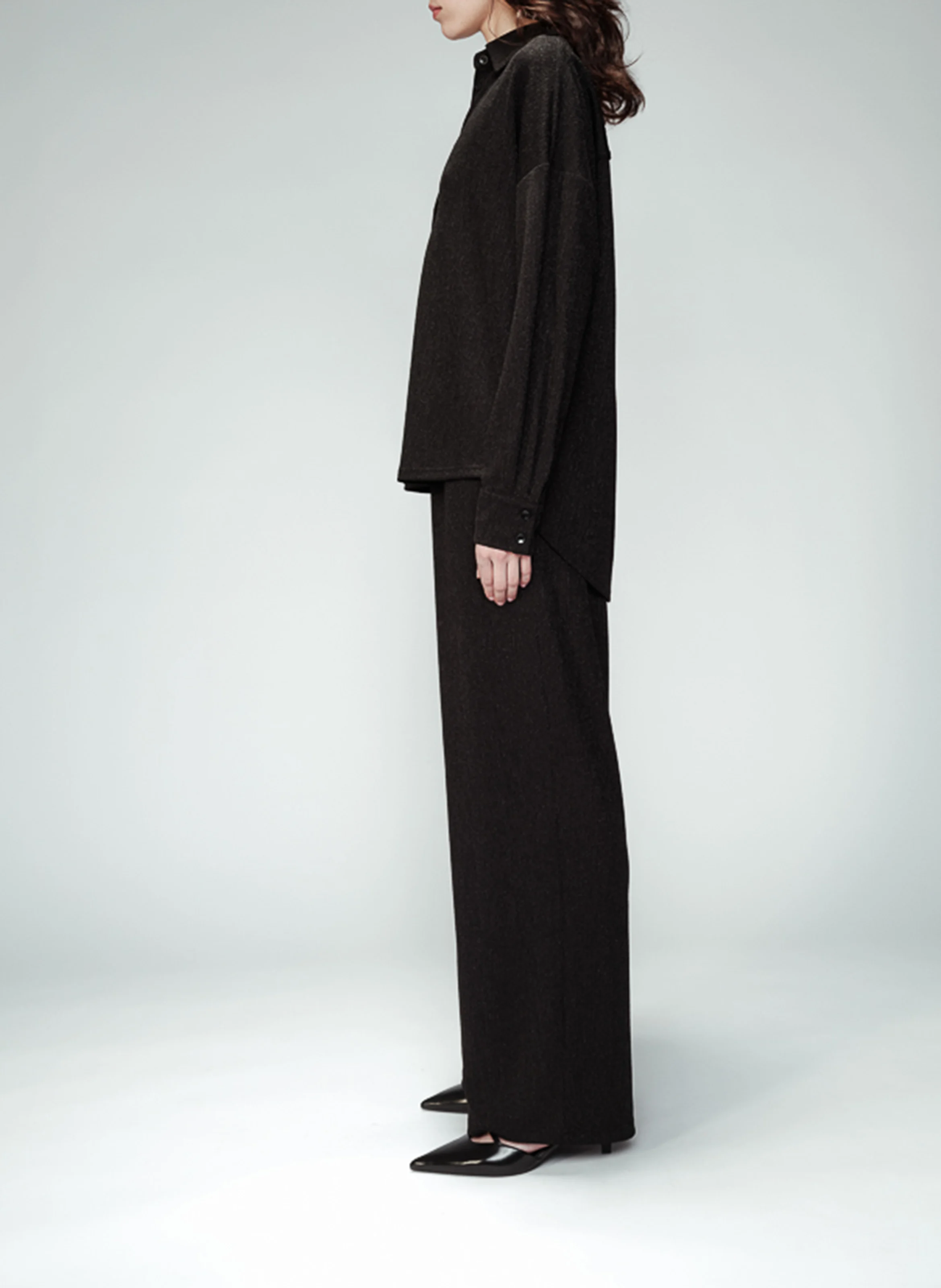 OPIUM - Pantalon large | Noir