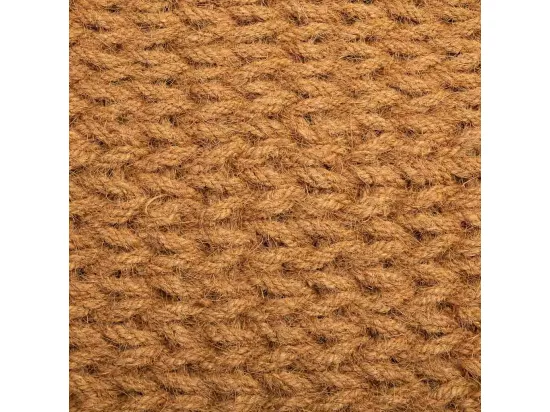Tapis en corde de coco marron 120x60x3