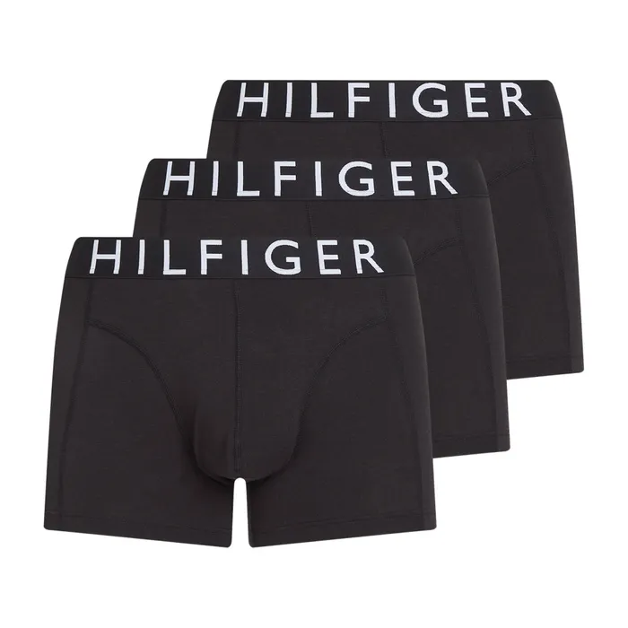 Tommy Hilfiger Logo Waistband Trunk Boxershorts Heren (3-pack)