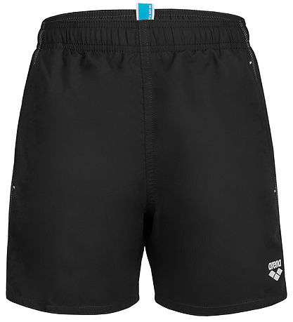 Arena Bådeshorts - Solid R - Sort/Hvid