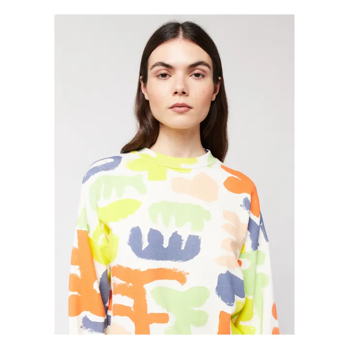 Bobo Choses Sweat Canaval Coton Bio - Collection Femme  | Ecru