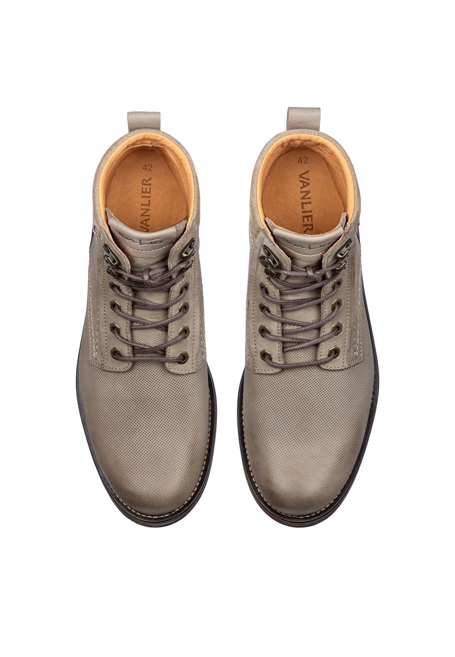 Taupe nubuck Fritz boot