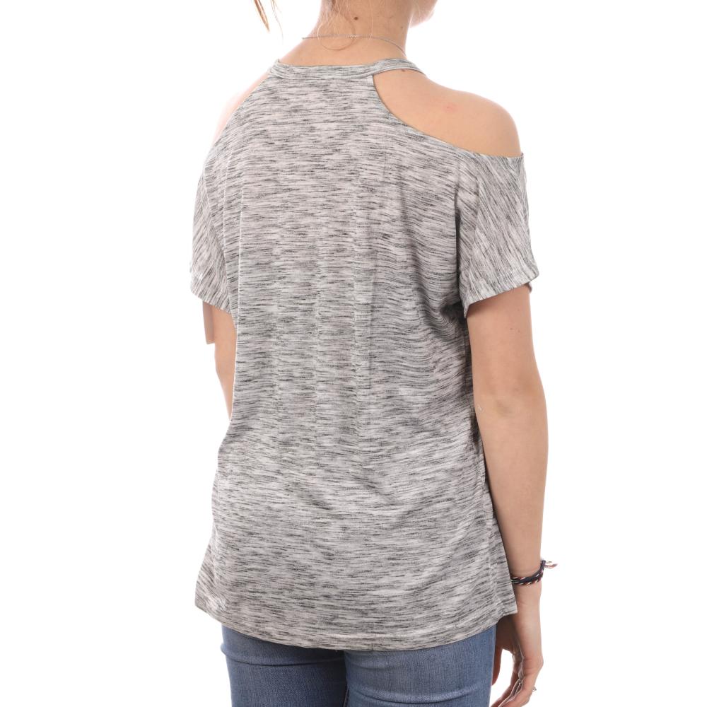 Teddy Smith T-shirt Gris Femme Teddy Smith Tryno