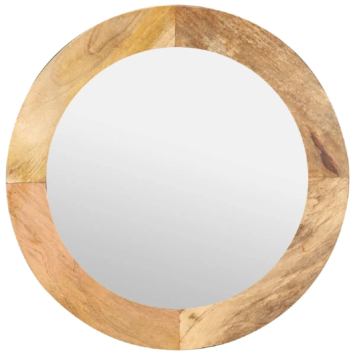 Helloshop26 Coiffeuse bois de manguier solide - 100 x 50 cm