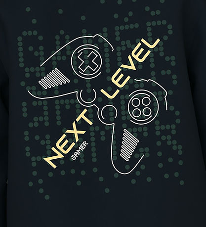 Name It Sweatshirt - NkmVasha - Sort m. Controller
