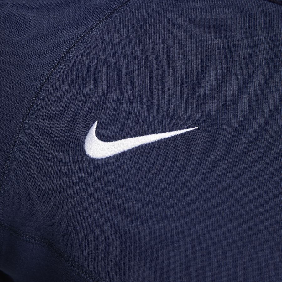 Paris Saint-Germain Sweat à Capuche NSW Tech Fleece FZ - Bleu Marine/Blanc