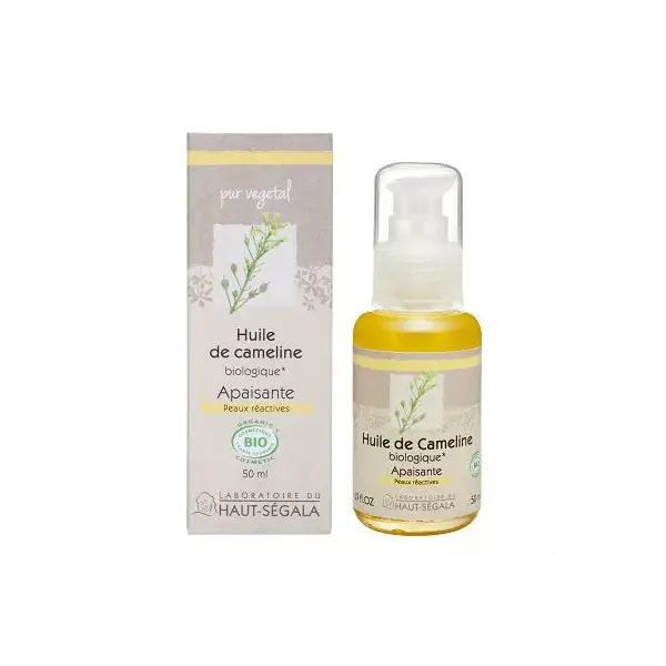 Óleo Vegetal Virgem Camelina Orgânico Haut-Ségala 50ml