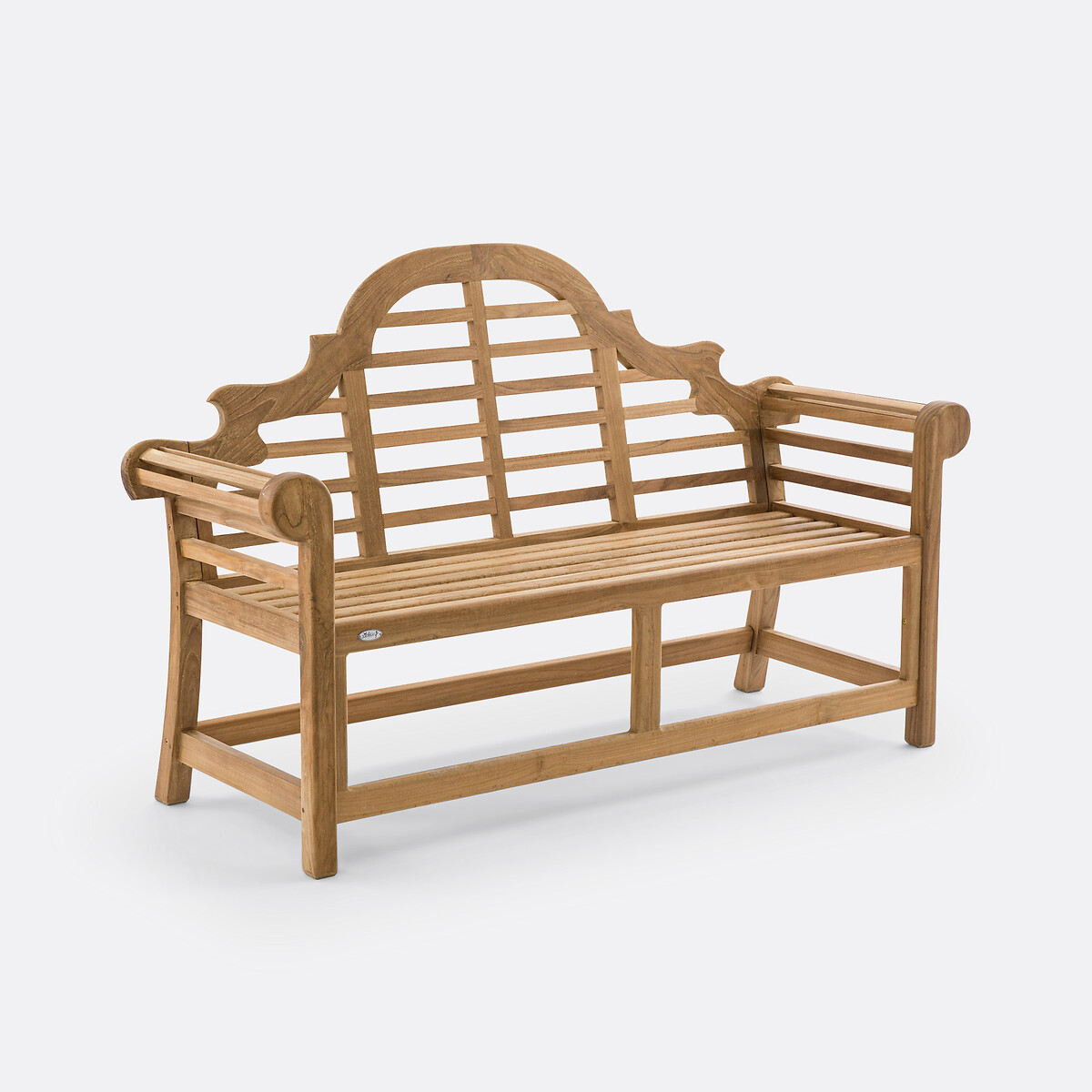 LA REDOUTE INTERIORS<br>Sofá de 3 lugares em teca