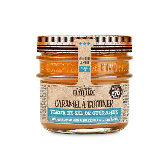 Caramel à tartiner - Fleur de sel de Guérande 270g