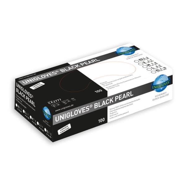3D-basics Nitril Hansker L Svart 100 stk