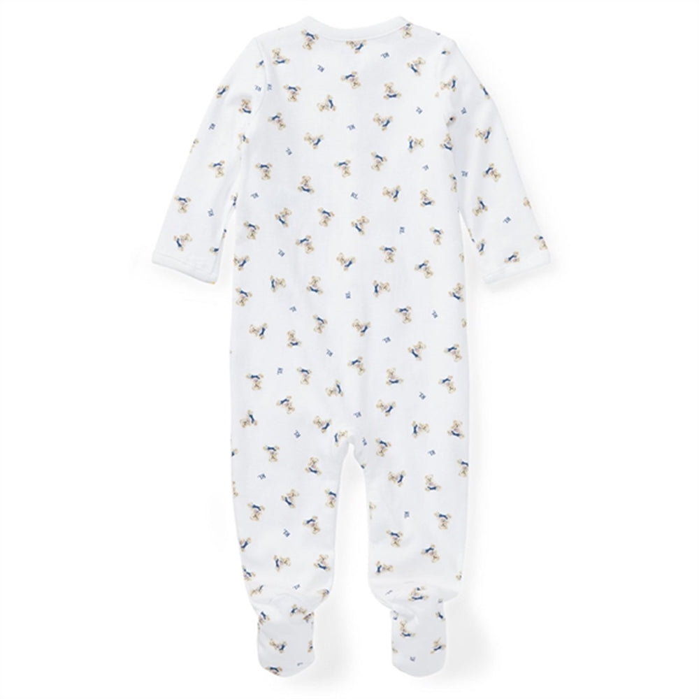Køb Ralph Lauren Baby Boy Heldragt White/Blue Multi