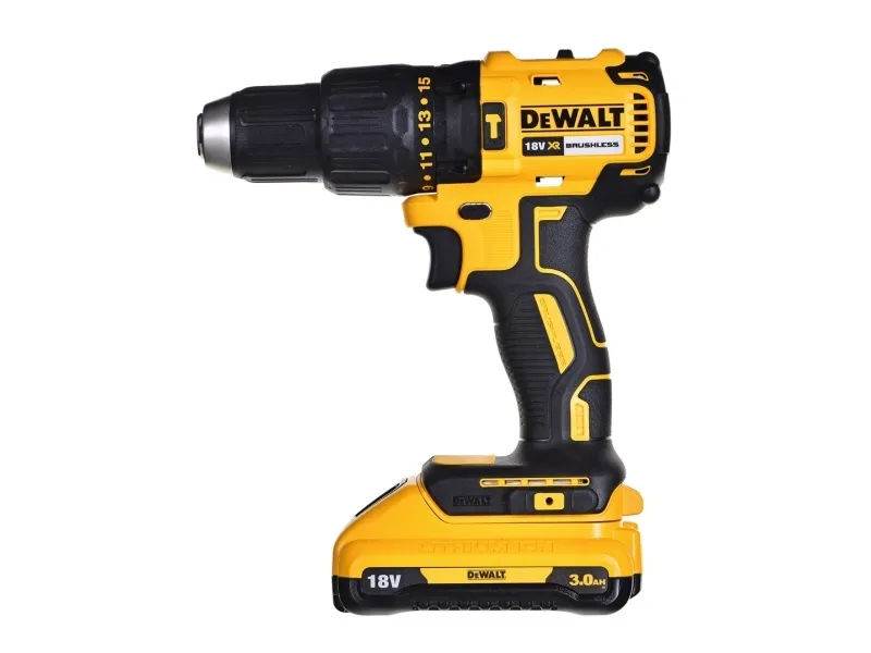 DeWALT DCD778S2T-QW - Hammerbor/skruemaskine - ledningfri 13 mm - 2 batterier - 18 V