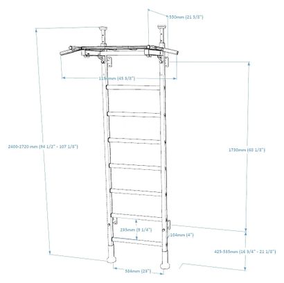 Espalier de gymnastique BenchK 521B