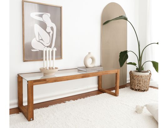 CONCEPT1 - Meuble TV Via bois 130 x 40 x h40 cm