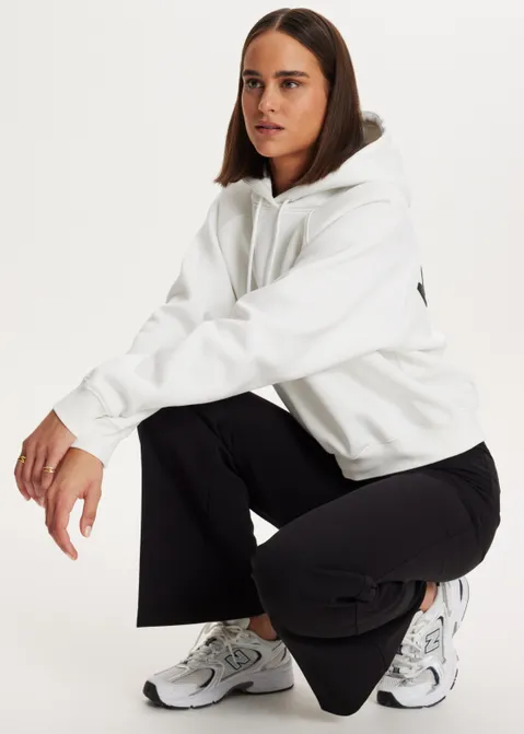 Oversized hoodie off-white (WIT.O)