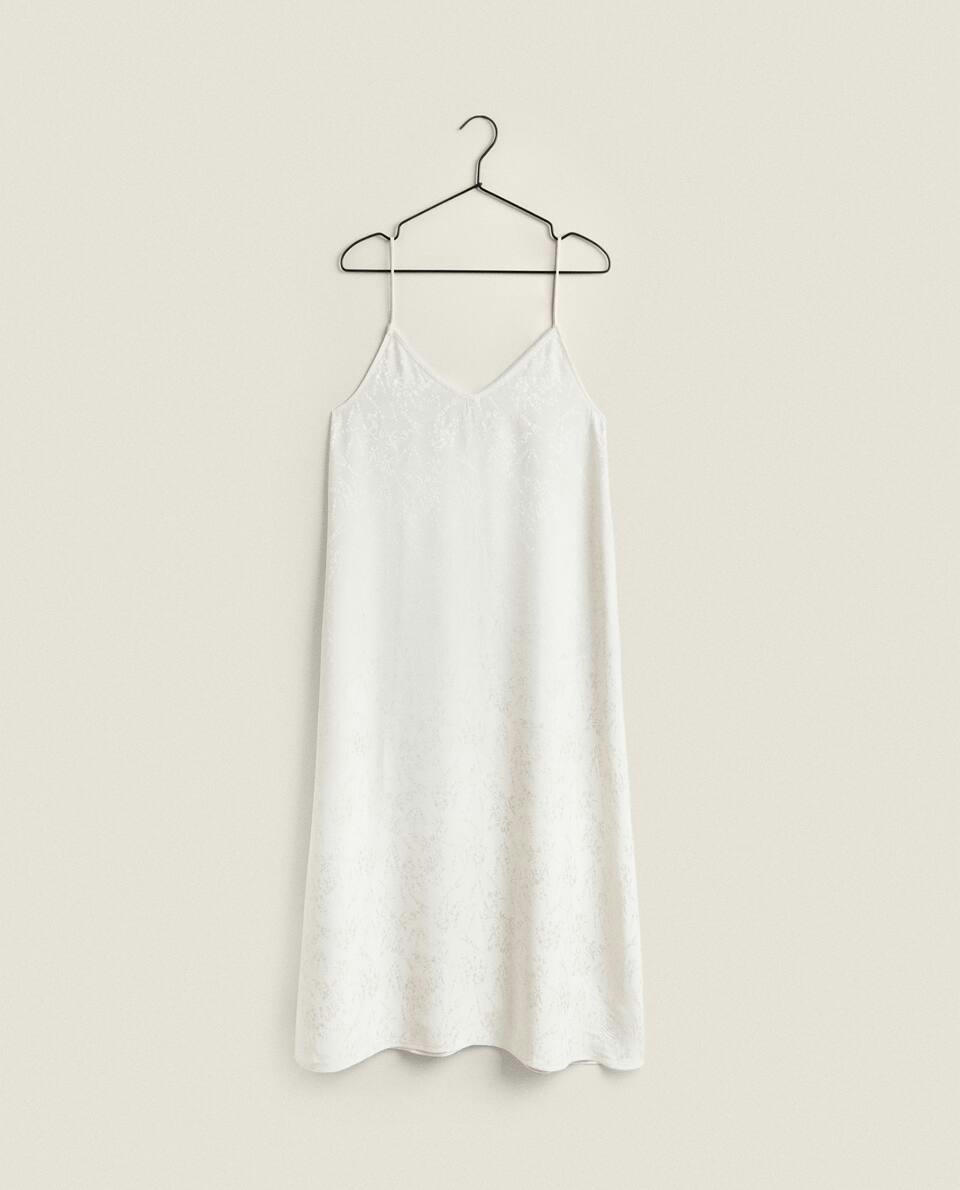 Camisola de jacquard floral