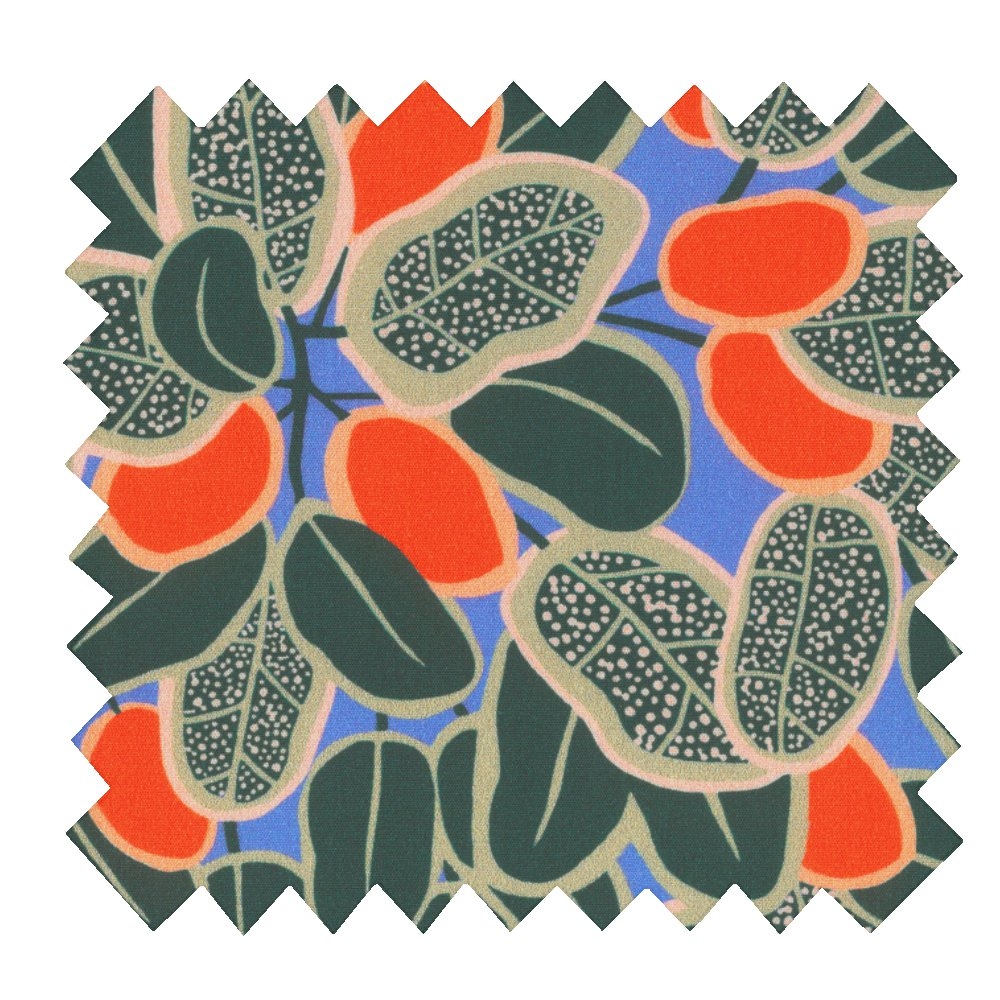 Coupon Tissu 1 M Kumquat Party
