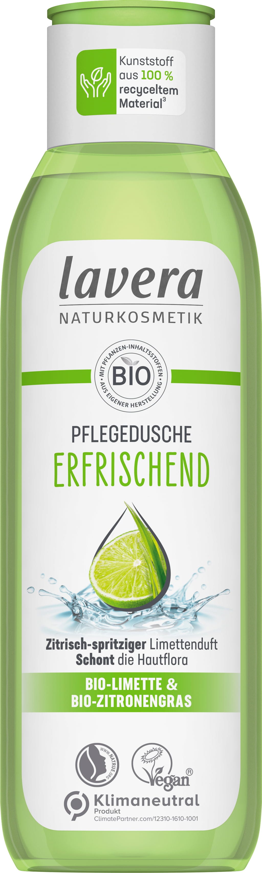 lavera  Pflegedusche Erfrischend, 250 ml