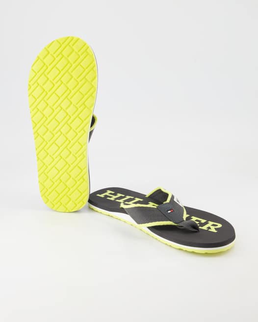 Tommy Hilfiger Beach Sandal Zehentrenner in Grau