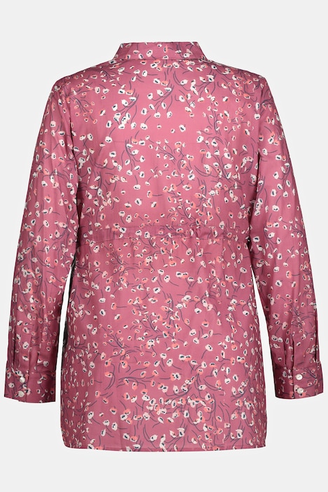 Bellieva-Hemdbluse, Still-Funktion, Langarm, Biobaumwolle, GOTS
