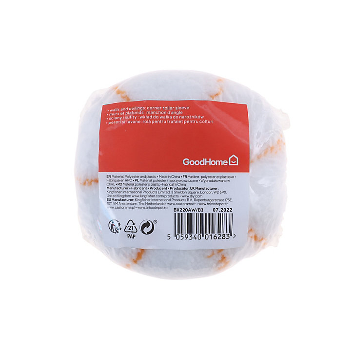 Manchon rouleau d'angle mur et plafond GoodHome
