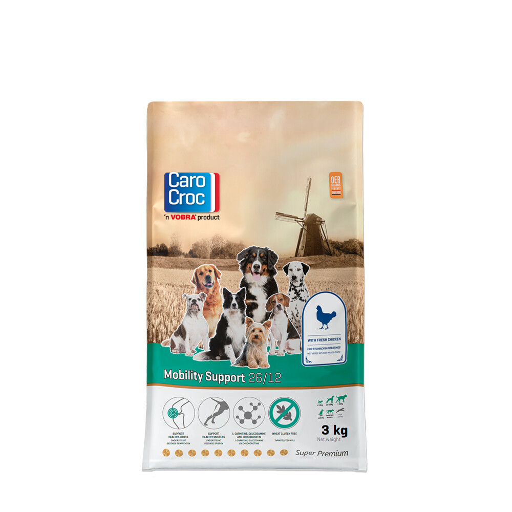 CaroCroc Hondenvoer Mobility Support 3 kg