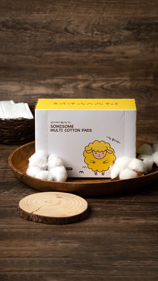 SOMISOME Multi Cotton Pads 80pcs
