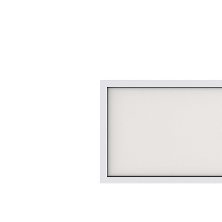 Panneau lumineux Jemison LED intégrée blanc neutre IP20 3600lm 36W L.120xl.30xH.0,83cm blanc GoodHome