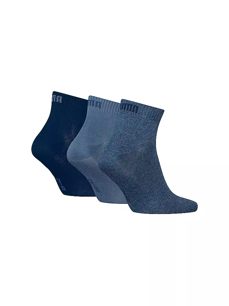 PUMA Socken 3er Pkg.  denim blue blau