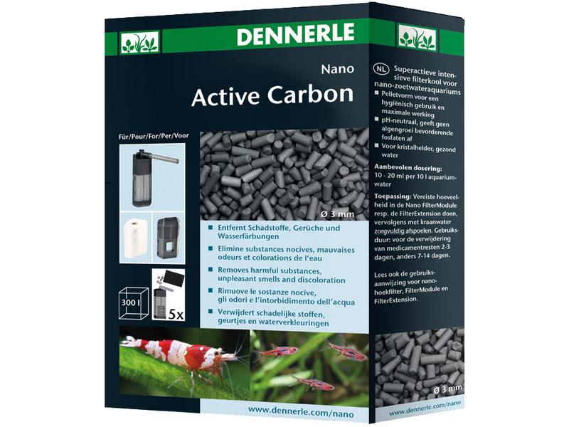 Dennerle Wasserpflege Nano ActiveCarbon, Ø 3 mm Phosphatfreie Aktivkohle