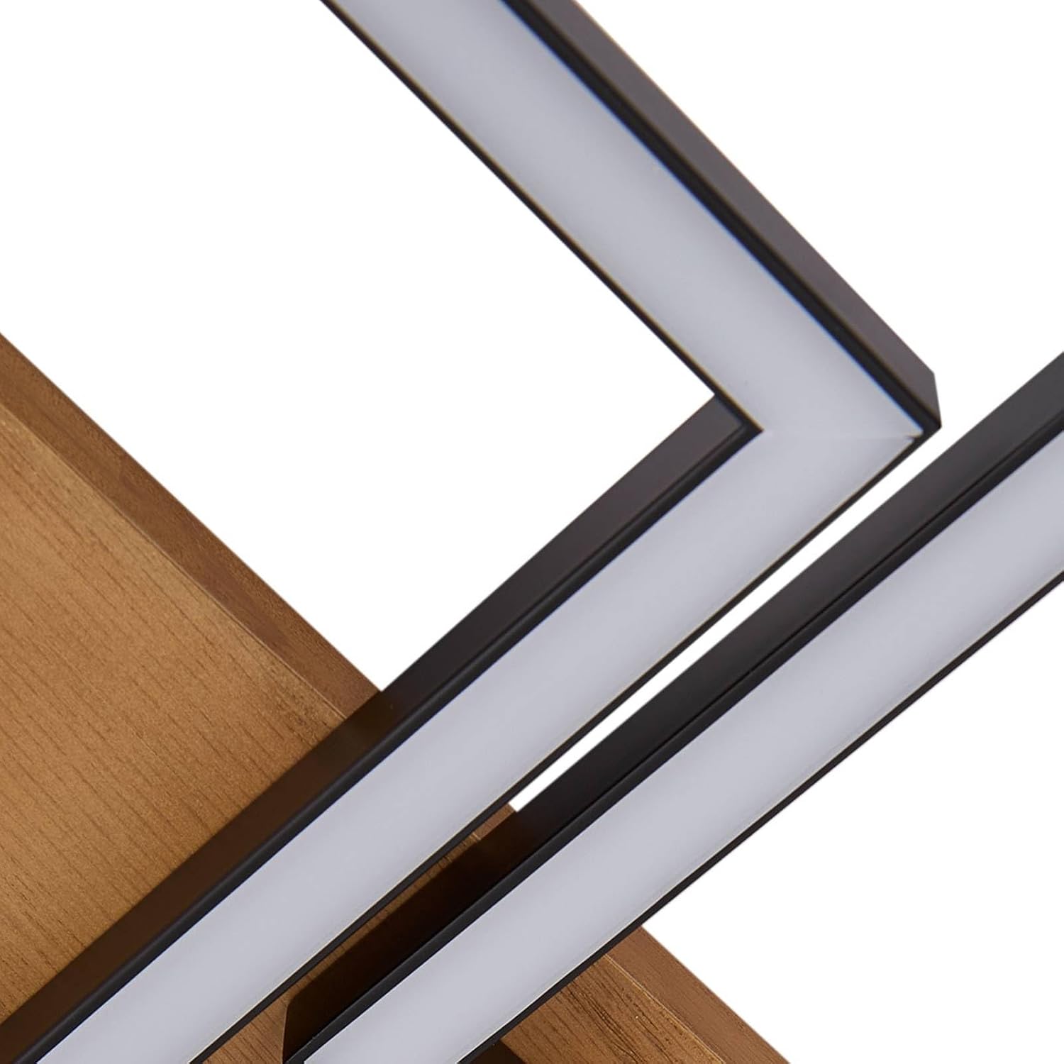 Lindby LED Deckenleuchte Galad dimmbar (Modern) aus Holz (5 flammig,) - Lampe Deckenlampe Wohnzimmerleuchte