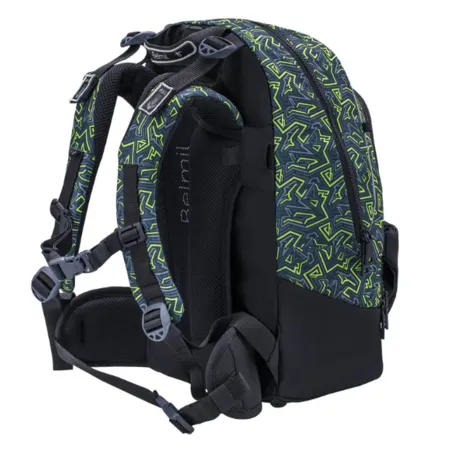 Belmil 2-IN-1 Schultasche & Gürteltasche 2-teilig Iguana