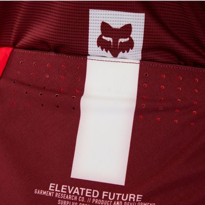 Maillot cross Fox FLEXAIR - OPTICAL 2024 - Rouge / Blanc