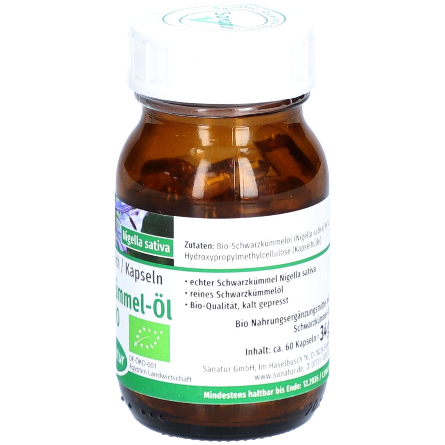 Sanatur Bio Schwarzkümmel-Öl