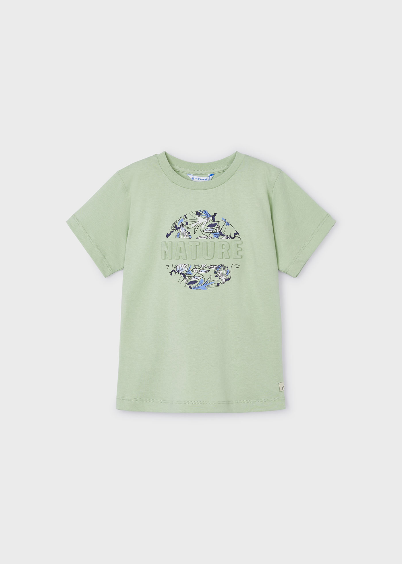 Camiseta Better Cotton para meninos, Milk