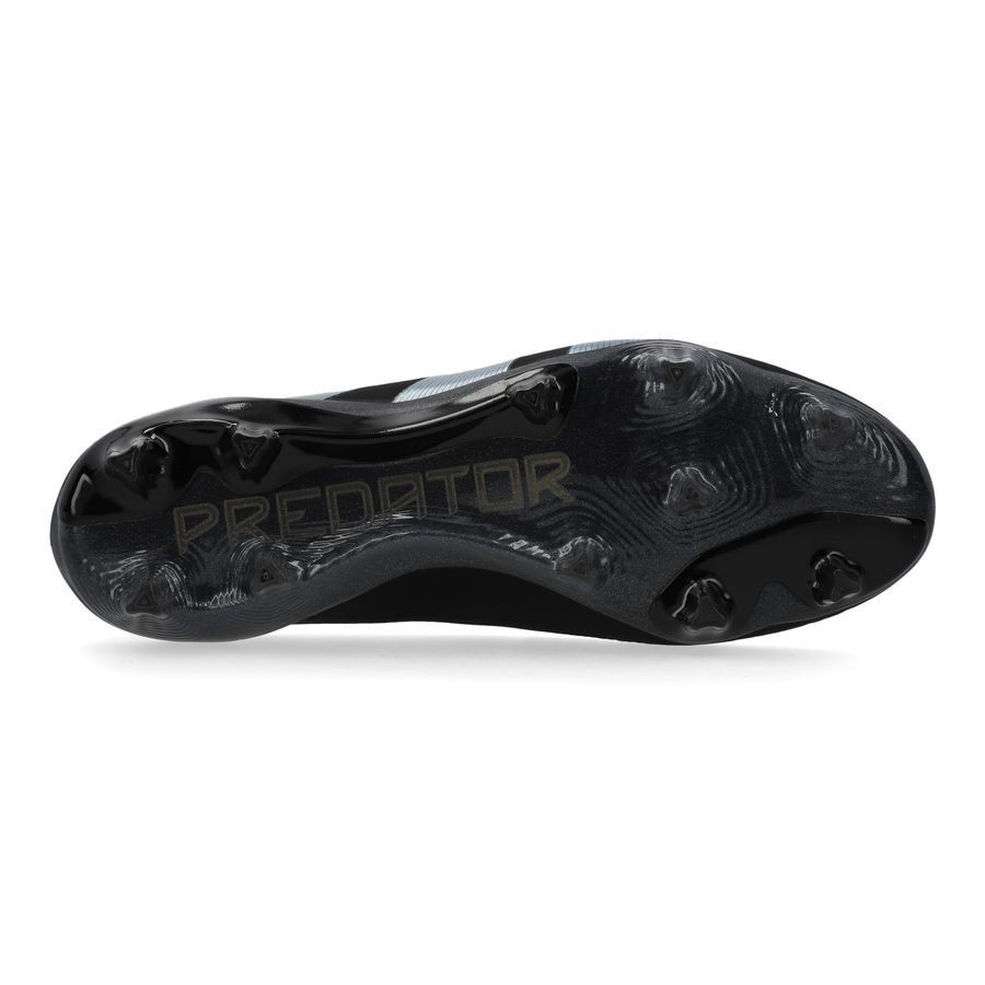 adidas Predator Elite Laceless FG Dark Spark - Noir/Gris/Doré