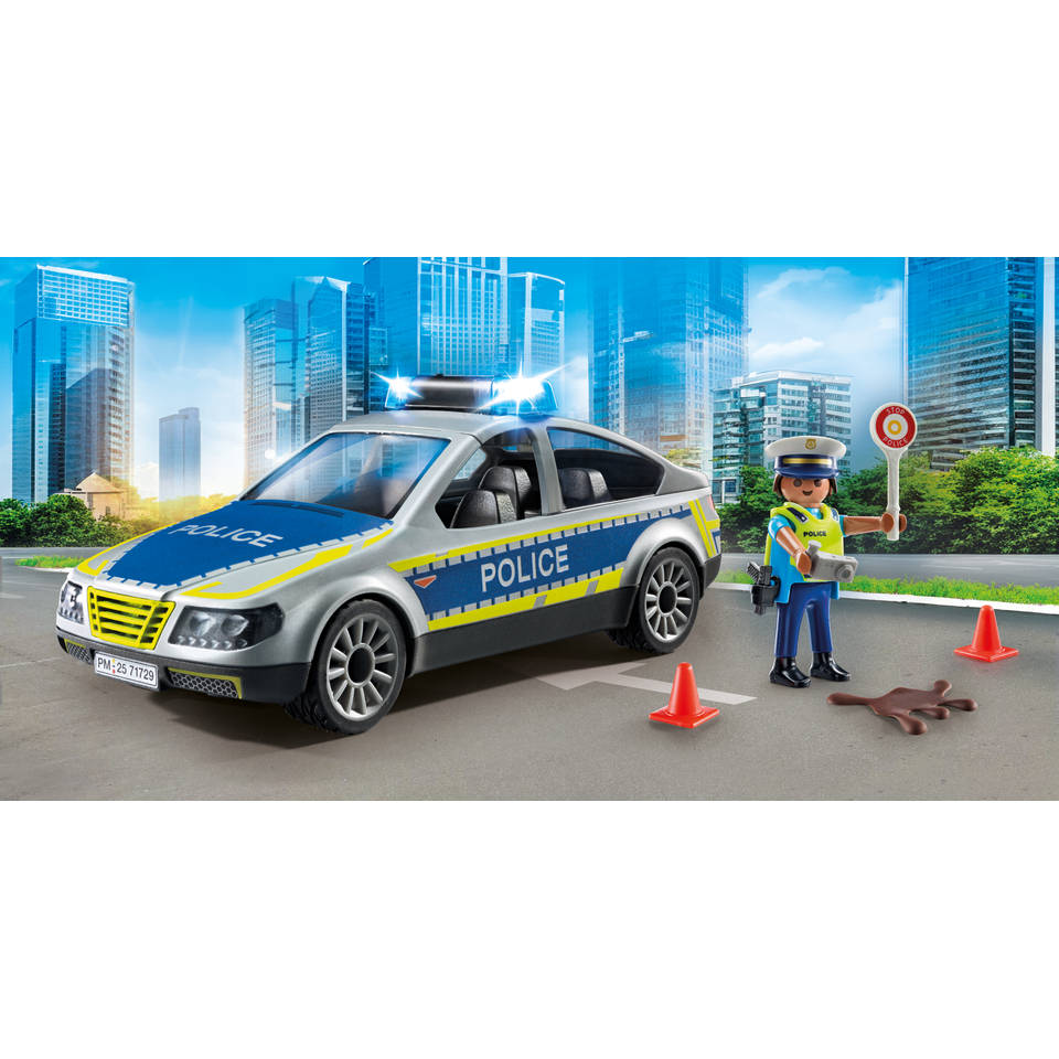 PLAYMOBIL Action Heroes politie patrouille auto 71729