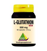 Snp L-Glutathion 500 mg puur (60 capsules)