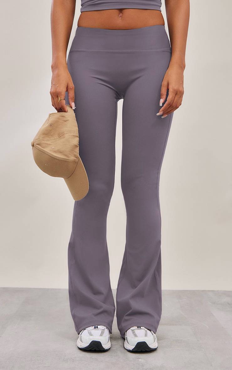 Charbon Pantalon De Yoga Évasé Ultimate Sculpt