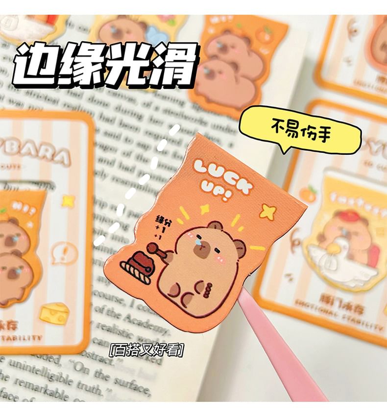 Eranso - Capybara magnetische bladwijzer (verschillende ontwerpen)