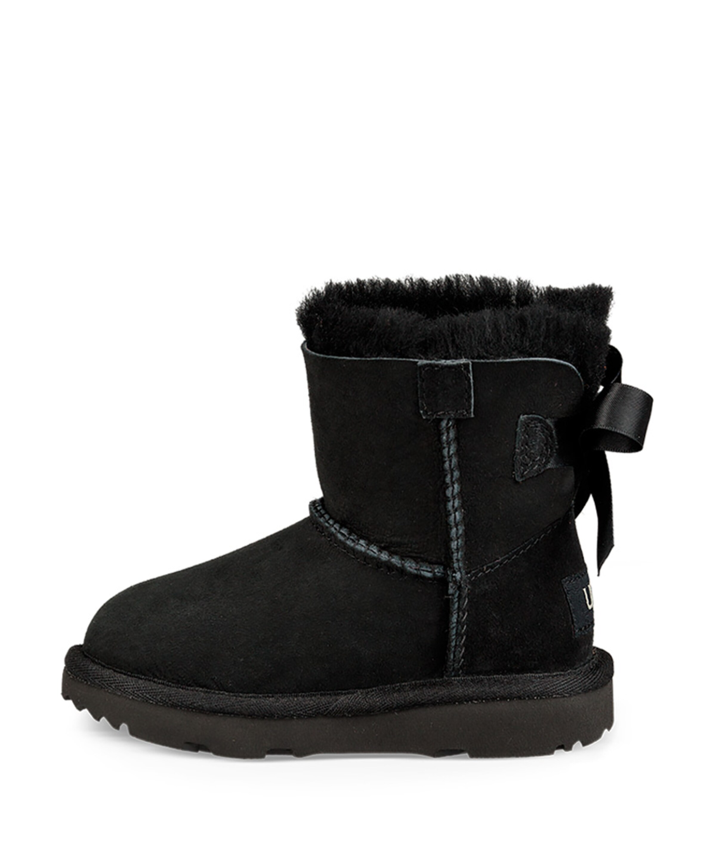 Ugg T MINI BAILEY BOW II meisjes enkellaarzen zwart
