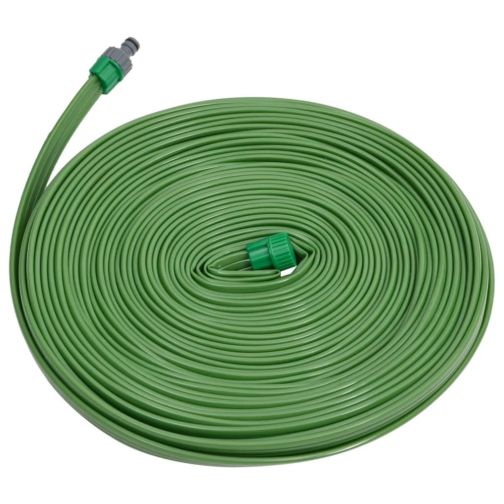 Tuyau d'arrosage à 3 tubes vert 7,5 m pvc