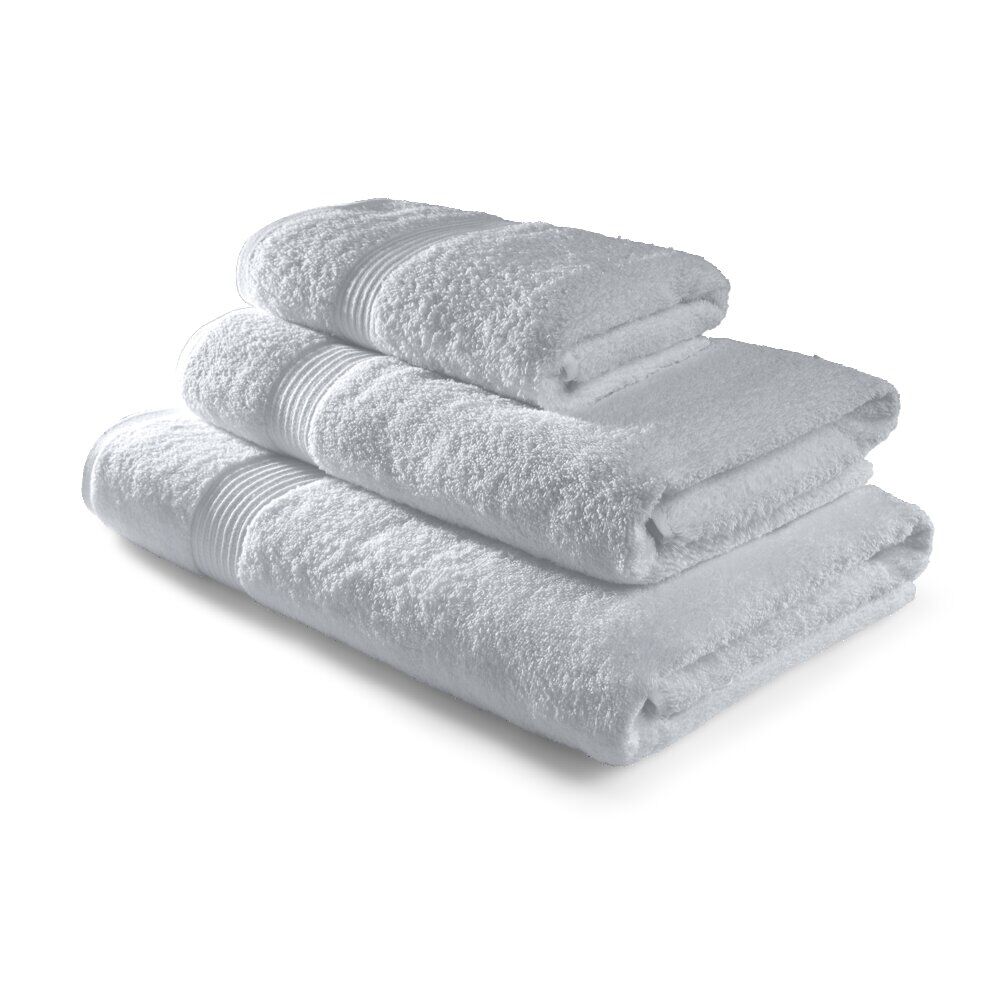 Serviette de toilette 50x90cm coton gris acier