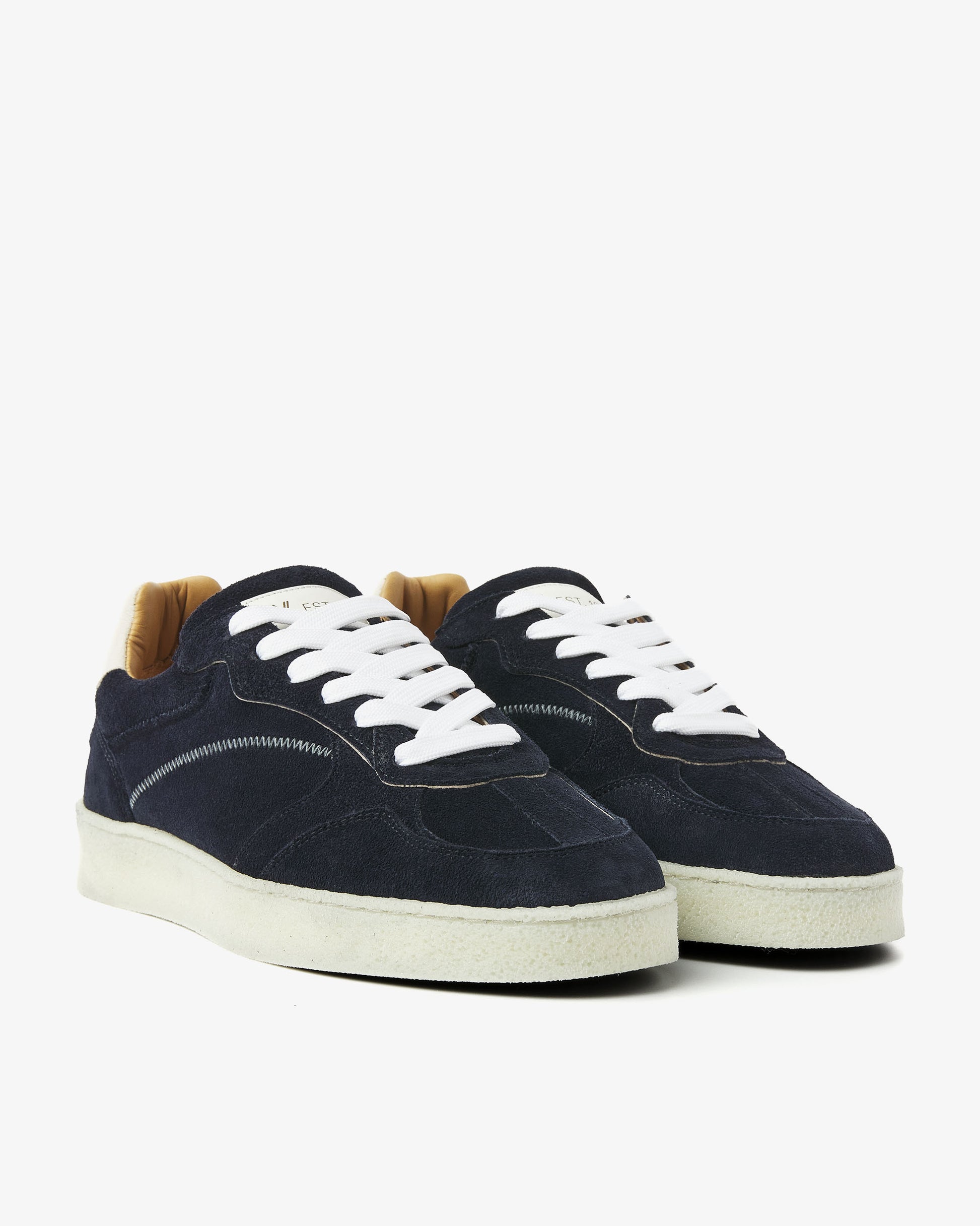 VIA VAI blauwe heren sneakers Zane Ethan