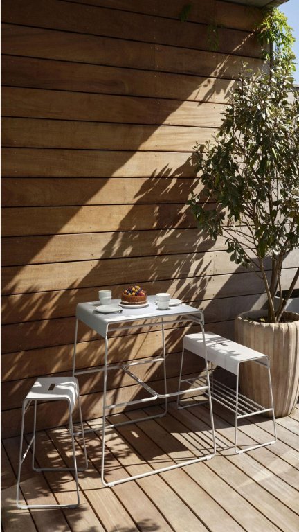 Zone Denmark A-Bench Outdoor bank 78,5 Black